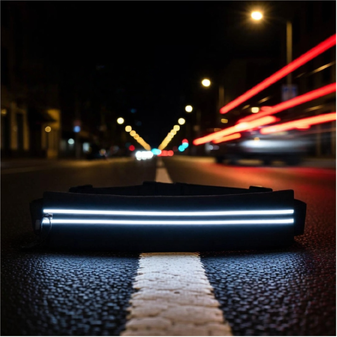 Reflective glow band visible at night for maximum visibility